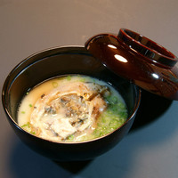 鯉こく（当館名物 骨まで軟らかくお召し上がりいただけます）