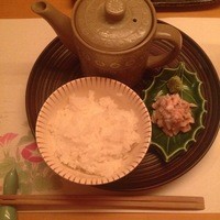 たんたか - ランチ：鯛茶漬け。