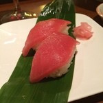 日本酒場七輪 - ビア飲んで
            お好を食べて 
            寿司を食う