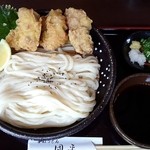 手打ちうどん 団平 - 鶏天ざるうどん