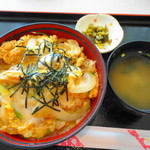 橋本市民病院 レストラン - 親子丼 600円