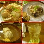 なん天 - にし貝、ロールキャベツ、ハイボール