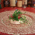 トラットリア・リョウゴク - 天然スズキのカルパッチョ☆