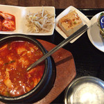 Minga - ランチ純豆腐チゲ