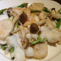 中国料理孝華 - 烏賊塩炒め