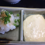 むすび屋 - 2015/07/10
            岩牡蠣フライとマグロ、鯵刺身定食 1,400円