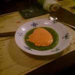 らんぷ亭 - 赤ピーマンのムース