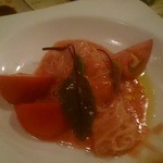 らんぷ亭 - 冷たいトマトのパスタ