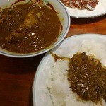 らんぷ亭 - キーマカレー、テイクアウト翌日に。