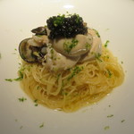 カゲロウ - 岩牡蠣とキャビア、青ゆず冷製カッペリーニ