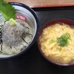 お食事処 渡舟 - しらす入りたまごスープ付きで９００円