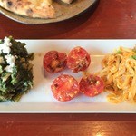 タンドールバル カマルプール - 前菜３種盛り680円 スパイス使いがお見事　　　　　