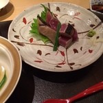 ぎんざ 一二岐 - かつおの藁焼き