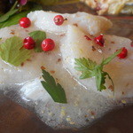 海辺の途中 - 帆立のカルパッチョ