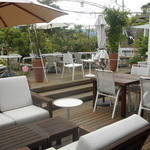 海辺の途中 - テラス席