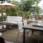 海辺の途中 - テラス席