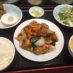 金麟 - 酢豚定食