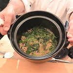 伊予本 - 小鮎の土鍋御飯