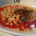 175°DENO担担麺 - 2015 #130 ★175°DENO担担麺 ＠塩satomura担担麺／汁有・痺れる ￥850
      
      