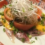 赤津加 - 鰺とトマトのサラダ