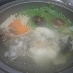 Sushi Ichou - 特選巨大アラを使った鍋は絶品です。