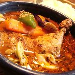 アジアンスープカリー べす - チキンベジ＋