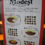 カレー モデスト - 
