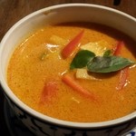 タイ国料理店 ラカン - カレーアップ。辛さは★★だが、それほど激辛ではない。