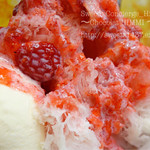コンドーフルーツ - スペシャル紅いちごかき氷