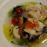 Ristorante Sotto l'Arco - イサキのソテー 蛤のスープ仕立て（ばらし）