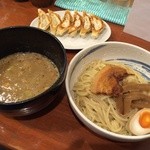 つけ麺　鉄餃子　多聞 - つけ麺＆餃子　1100円の豪華版