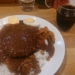 カレーハウス キラリ - エビカツカレー　600円