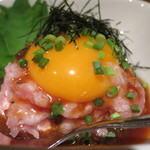 創作料理  ぷく福 - ねぎとろユッケアップ