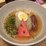さんか亭 - 【2015年06月】盛岡冷麺ランチ＠750円。