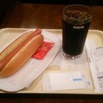 ドトールコーヒーショップ - 朝カフェ･セットC  ジャーマンドック  390円♪