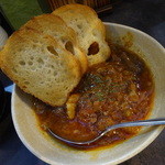 葉山 わさび - 牛すじ赤ワイン煮は美味！