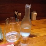 さかなや - 大きなグラスで十四代の香りを楽しめます