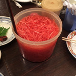 長浜屋台 やまちゃん - 紅生姜