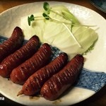 酒房 武蔵 - 辛口ウインナー400円