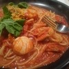 パスタ家 - 料理写真:生うにと帆立のトマトソース