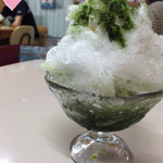 Ootaya - 氷ミルク宇治抹茶450円