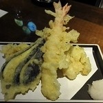 立呑み 魚椿 - 天ぷら４種盛り