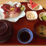 海鮮料理 みはる - 刺身定食1,200円
