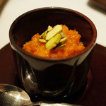 シターラ - ガジャール・ハルワ：すりおろしたにんじんのミルク煮(620円)