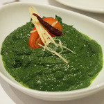 シターラ - パラク・パニール：ほうれんそうカレー(1540円)