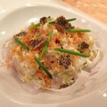 Espetalia - H.27.6.18.夜 淡路島産スズキのタルタル 850円