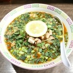 我流麺舞 飛燕 - 2015 #093 ★我流麺舞 飛燕 ＠辛い醤油ラーメン ￥800