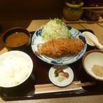 かわみ - ヒレカツ膳　１２０ｇ　１３５０円