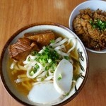 きしもと食堂 - 岸本そば小とじゅーしー