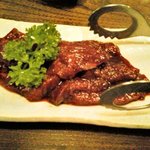炉ばた炭焼き 膳 - シカ肉のジンギスカン